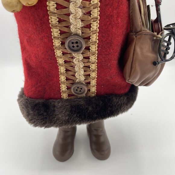 Old World Music Santa Clause, Music scroll, Bag Of Instruments, 17” Tall - Picture 5 of 13